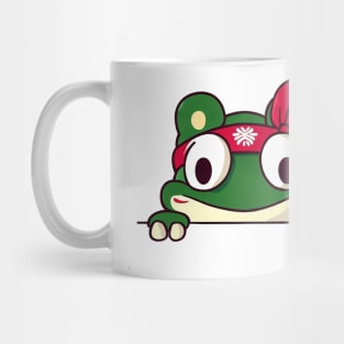 Sneaky japanese frog so cute Mug